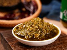 Natural secret formula green chili sauce