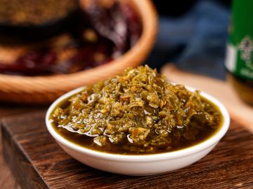 Natural secret formula green chili sauce