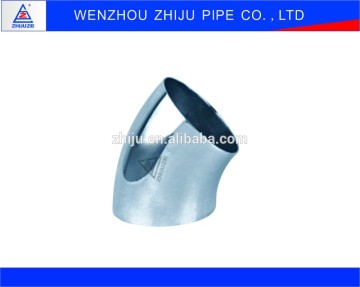 DN25 45 Degree Elbow Pipe Fitting Pipe Elbow Dimensions Seamless Elbow