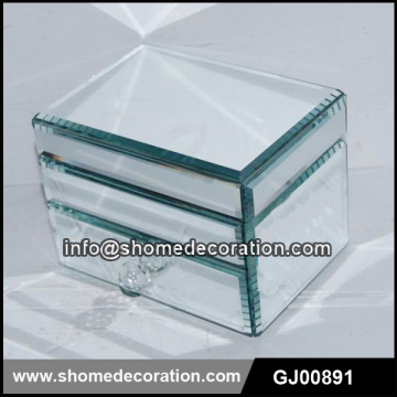 Mirror box wholesale mirrored jewelry box packaging jewelry box set