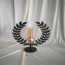 Wrought iron candlestick
