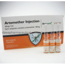 Prix ​​d&#39;usine GMP Antimalarial Finished Injection Artemisinin Injection