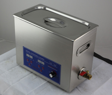 Adjustable power ultrasonic cleaner for electric parts