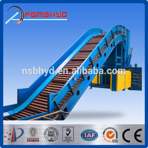 YDW China manufacture CE certificated hydraulic baler machine for used clothes