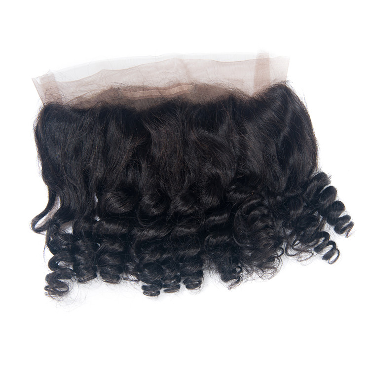 Grade 10A Cheap Human Hair Round Loose Wave 360 Lace Frontal Malaysian Virgin Hair For Black Women