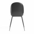 Gamfratiesi Beetle Leather Dining Chair untuk Gubi