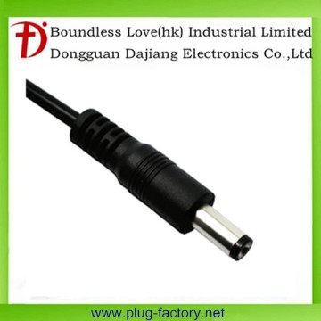 DC cable power jack Male dc connector for cctv camera