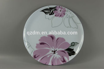 Flower Print Plastic Plates/Melamine Plates