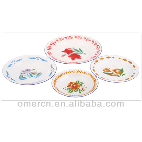 Enamel soup plate/enamel rice plate/dishes