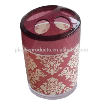 Bath accessory plastic toothbrush holder with cheap price