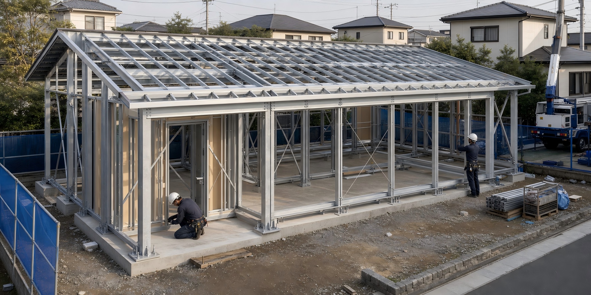 стальной дом-япония-каркас-установка-1920x960 steel-house-japan-frame-installation-1920x960
