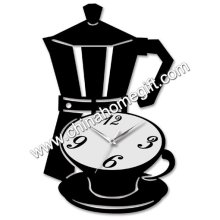 teapot shape wall clock