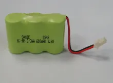 1.2V3.6V 600mAh AA Ni-MH BatteryPack