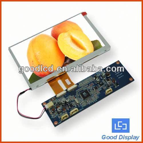 7 inch display super tft lcd color tv