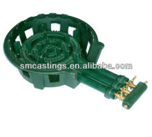 Three Ring Round Gas Burner Kitchen Appliance