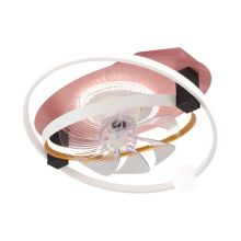 360 Degree Shaking Head Ceiling Fan Light