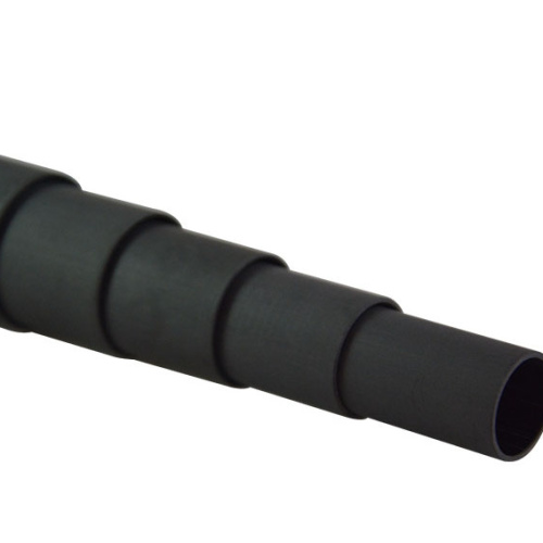 Black color fiberglass material rod