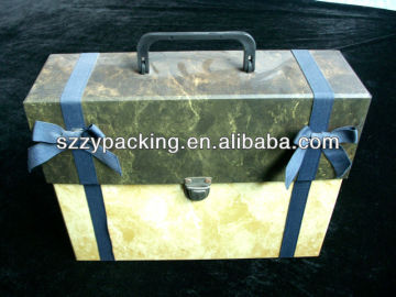 antique suitcase box