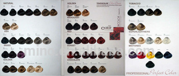 color design hair color chart
