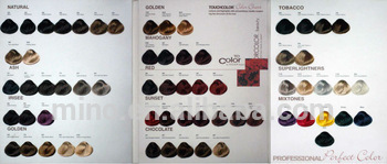 color design hair color chart