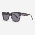 Classic Square Shape Acetate Men's Sunglasses 23A8127