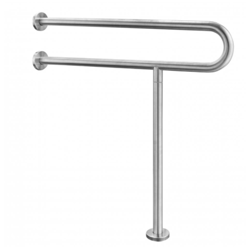 Barrier-free handrails for public toilets