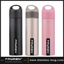 Double wall stainless vacuum flask/vacuum cup/steel stainless cup