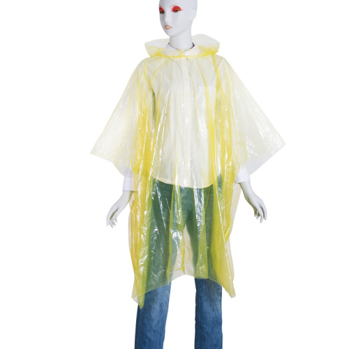 Imperméable jetable en LDPE