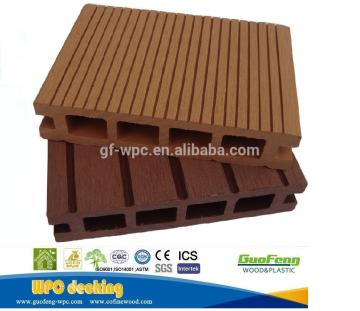 Wood plastic composite decking floor wood plastic floor