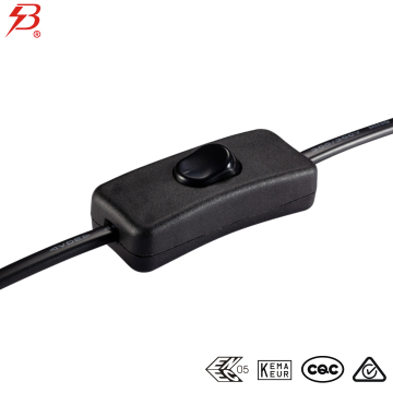 Wire switch with polypropylene shell