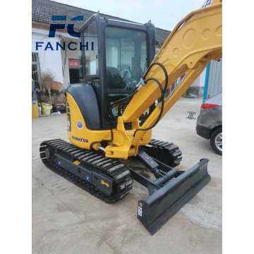 Used Well-Maintained Komatsu PC35MR Crawler Excavator for Sale