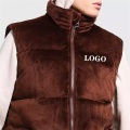 Veste en velours marron masculin