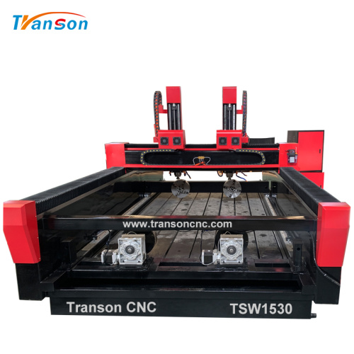 4-Achsen-CNC-Fräser-Steinschnitz-Schneidemaschine