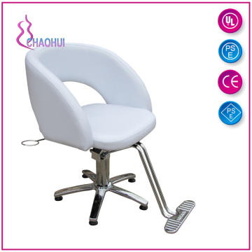 Professional hydraulic barber chairs with footrest