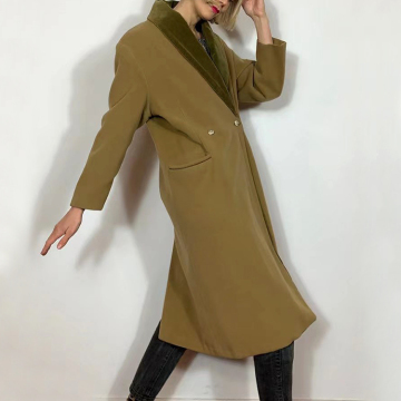 Factory Custom winter women coats plus size women's coats wool coats for women