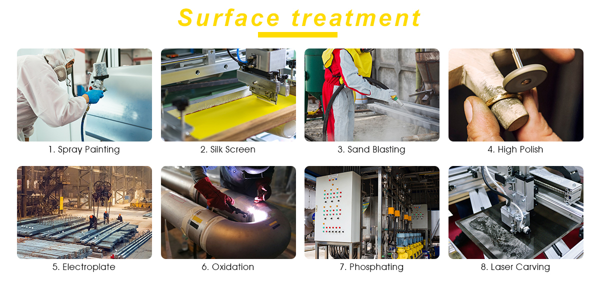 Factory manufacture Custom Anodized cnc parts machining agriculture machinery parts tractor