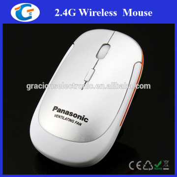 2.4GHz Wireless Optical 3D Buttons Flat Mouse Mice +USB Receiver For Computer