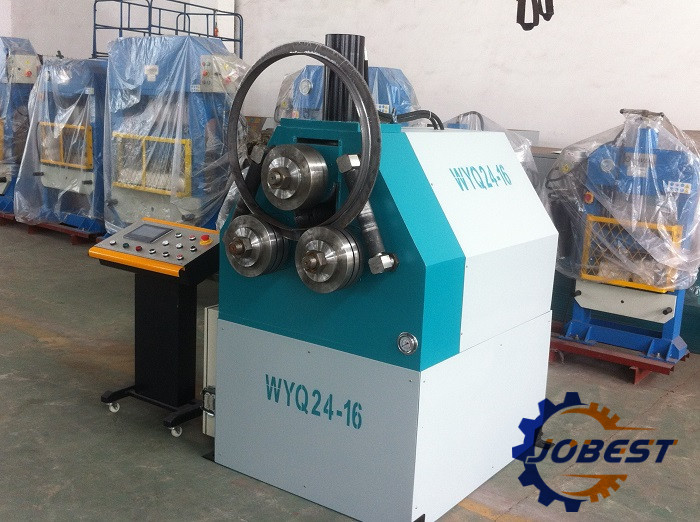 Hydraulic Iron Angle Section Bending Machine / Steel Profile Roll Bending Machine Price