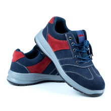 Safety Shoes: Wholesale Men's SALI Steel Toe Work Boots in Cowhide Suede