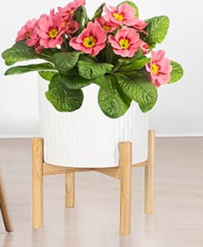 Adjustable Plant Stand Solid Wood Item Stand