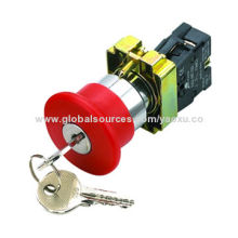 Pushbutton switches, double-headed and spring return