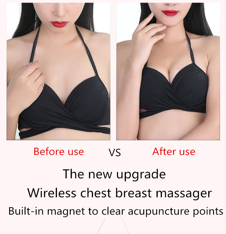 Φορητό Ηλεκτρικό Όργανο Chest Enhancer Massage Electronic Breast Enhancer Massager Care for Women