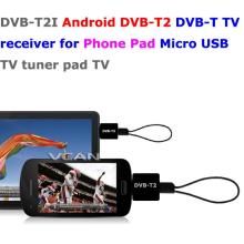 DVB-T2I Android DVB-T2 DVB-T TV receiver set top box for Phone Pad Micro USB TV tuner apk