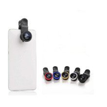 3-in-1 Clip-on Cell Phone Camera Lens