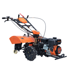 Mini Manual Garden Tiller Tractor for Field Tilling and Blade Management