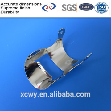 Polishing aluminum part punch aluminum part