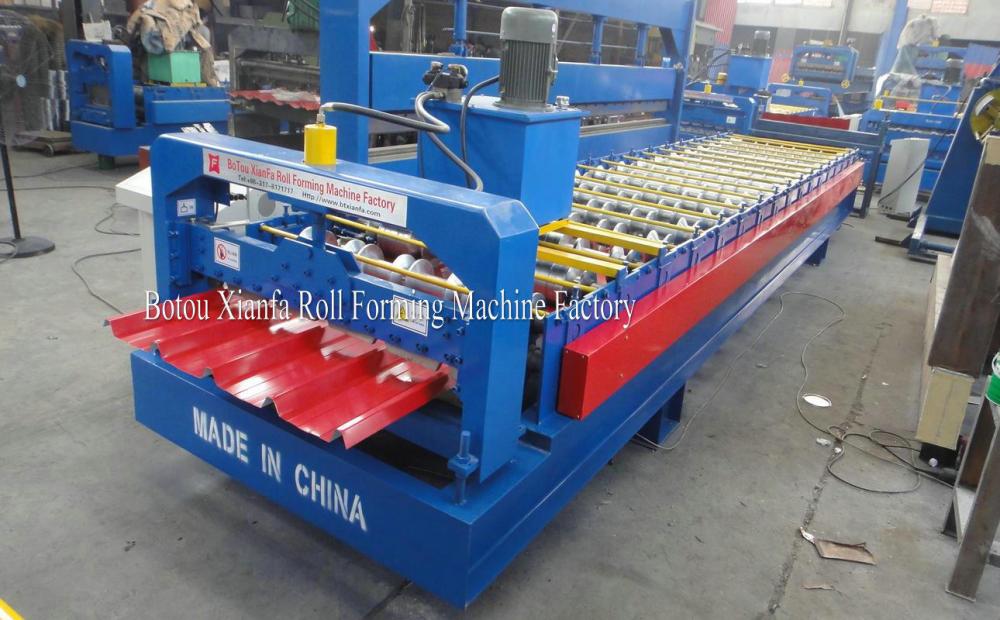 Trapezoidal Iron Roofing Roll Forming Machine