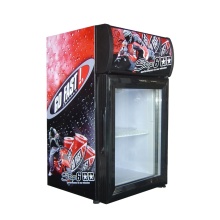Mini Bar Countertop Fridge with Glass Door