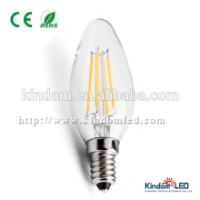 Dimmable 6w E12 LED Candle LED Filament Bulb