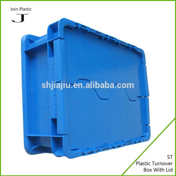 Plastic food container with divider